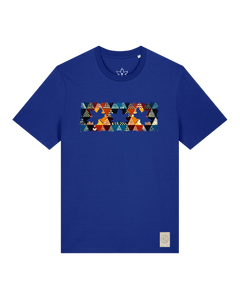 bio-unisex-medium fit-tshirt-t(h)ree leafes drift 6-sttu169-kornblume-front