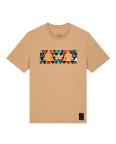 bio-unisex-medium fit-tshirt-t(h)ree leafes drift 6-sttu169-meersand-front