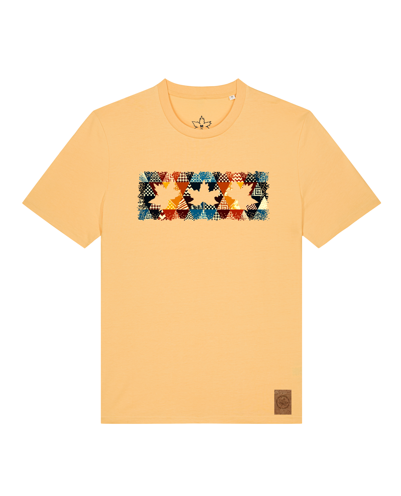 bio-unisex-medium fit-tshirt-t(h)ree leafes drift 6-sttu169-senfkorn-front