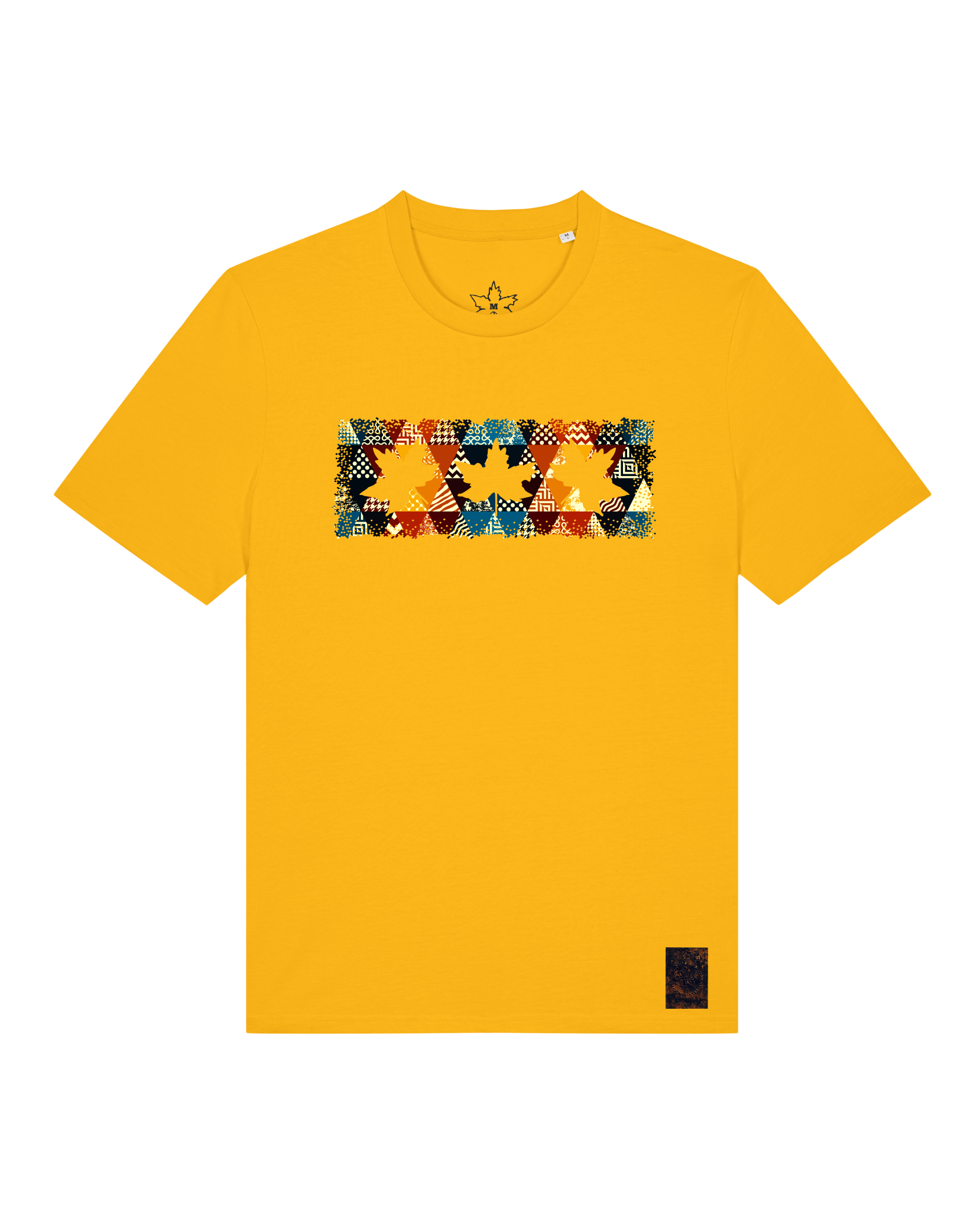 bio-unisex-medium fit-tshirt-t(h)ree leafes drift 6-sttu169-sonnenblume-front