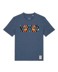 bio-unisex-medium fit-tshirt-t(h)ree leafes drift 6-sttu169-walblau-front