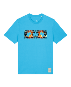 bio-unisex-medium fit-tshirt-t(h)ree leafes drift 6-sttu169-wasserblau-front
