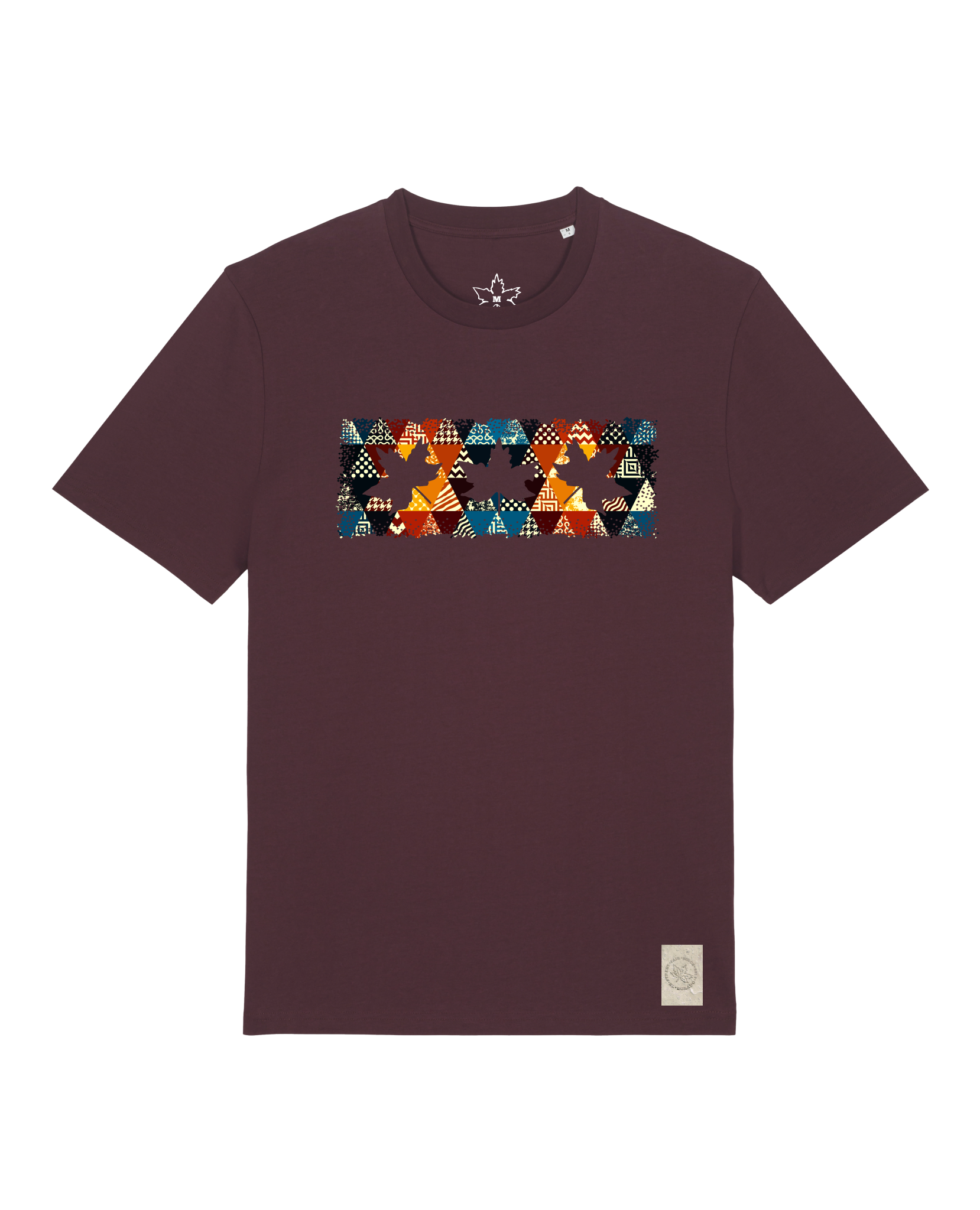 bio-unisex-medium fit-tshirt-t(h)ree leafes drift 6-sttu169-zartbitter-front