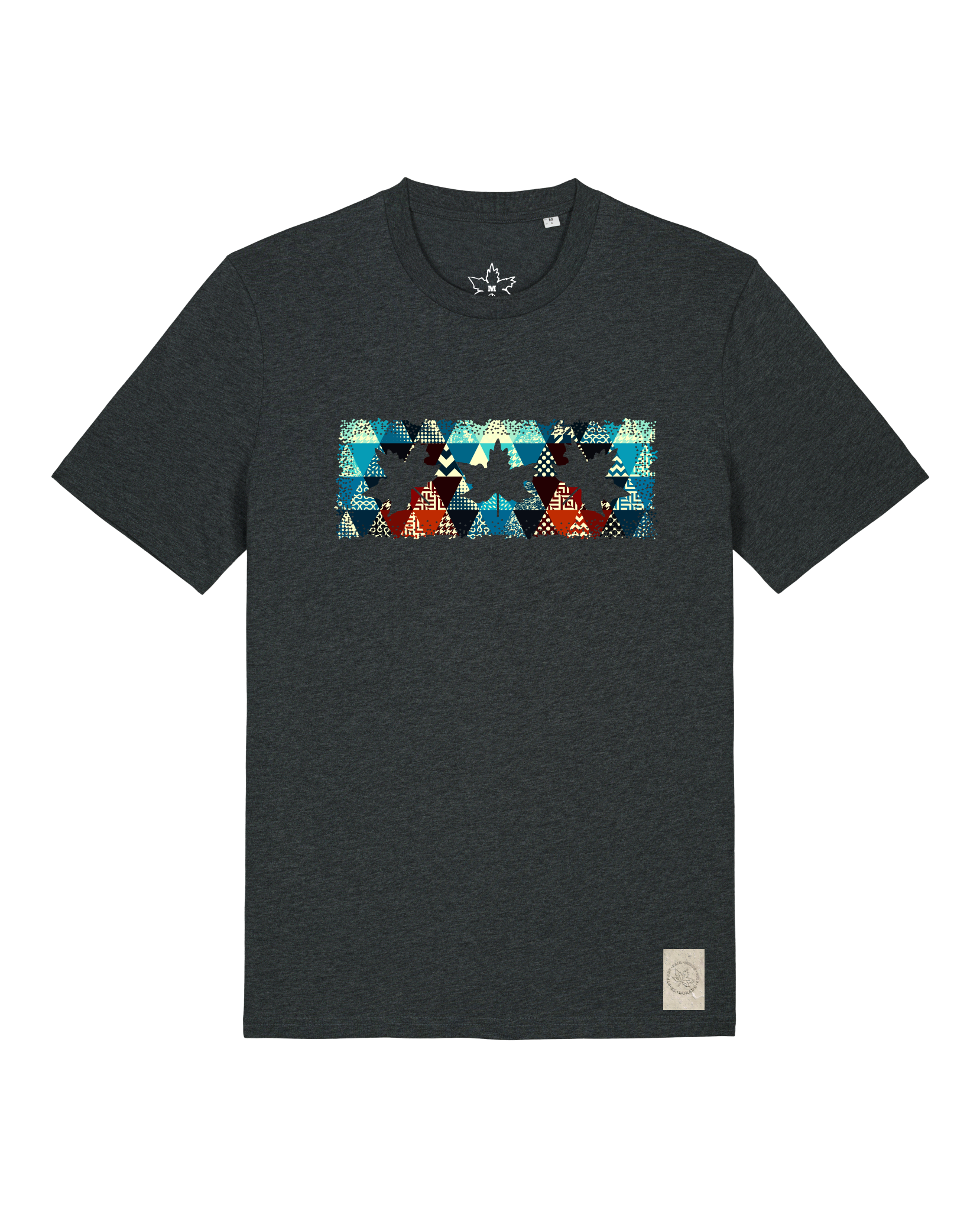 bio-unisex-medium fit-tshirt-t(h)ree leafes drift 7-sttu169-elephant-front