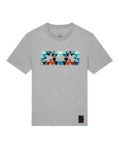 bio-unisex-medium fit-tshirt-t(h)ree leafes drift 7-sttu169-mausgrau-front
