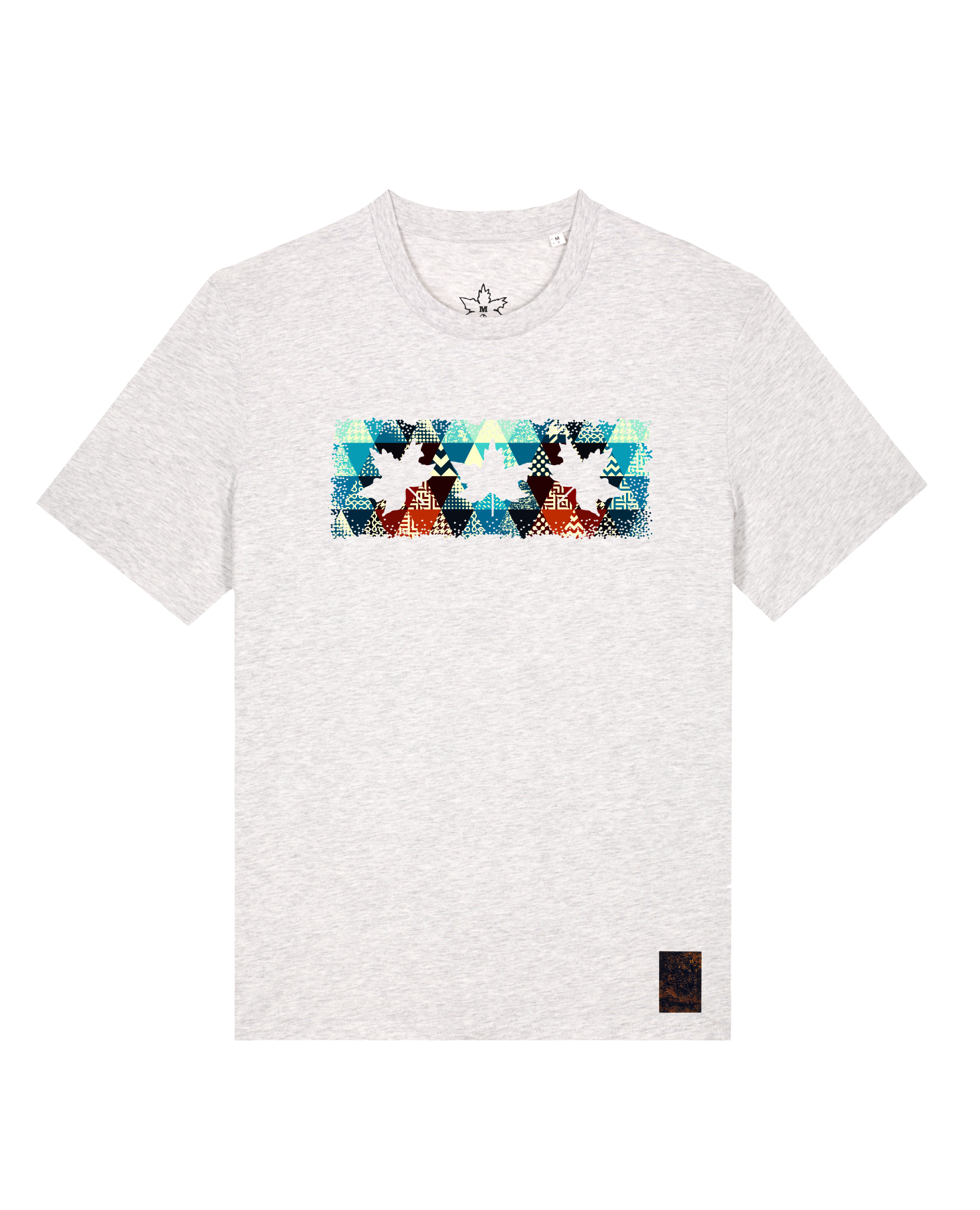 bio-unisex-medium fit-tshirt-t(h)ree leafes drift 7-sttu169-rennmaus-front