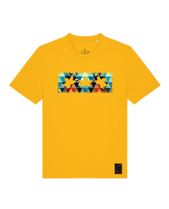 bio-unisex-medium fit-tshirt-t(h)ree leafes drift 7-sttu169-sonnenblume-front