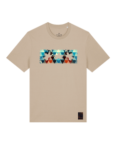 bio-unisex-medium fit-tshirt-t(h)ree leafes drift 7-sttu169-treibsand-front
