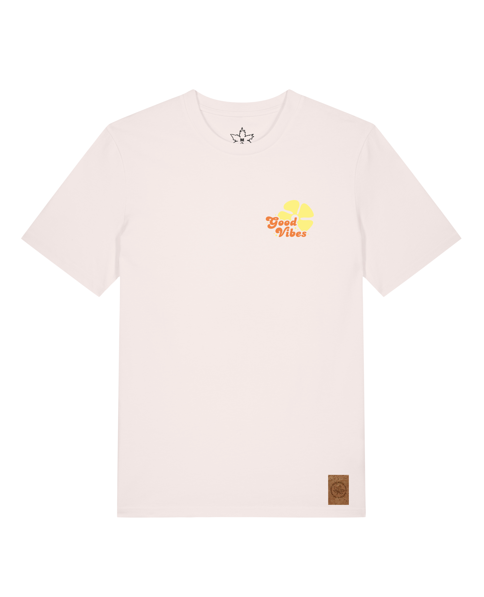 bio-unisex-medium fit-tshirt-travel free (backprint)-sttu169-baumwollblute-front