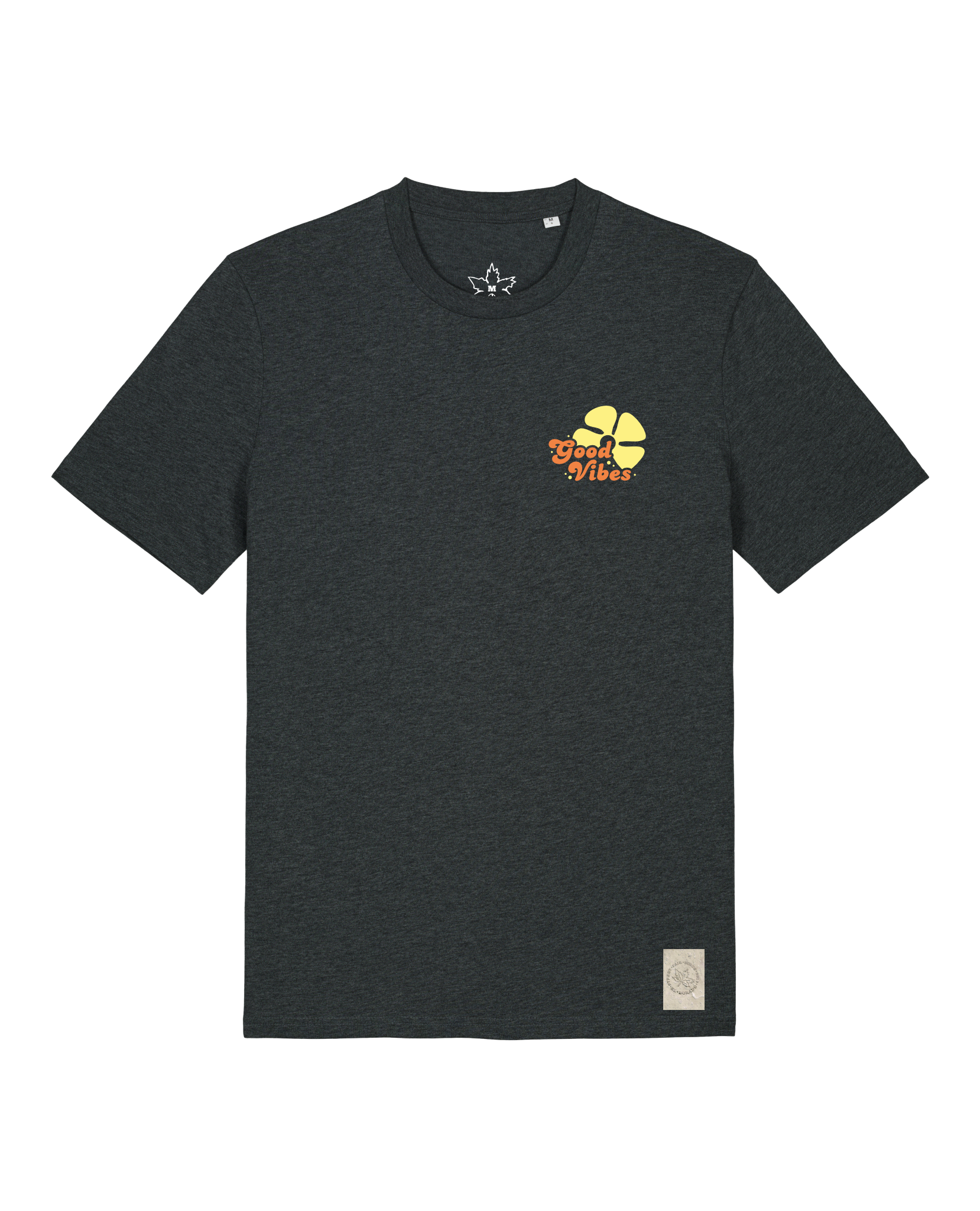 bio-unisex-medium fit-tshirt-travel free (backprint)-sttu169-elephant-front