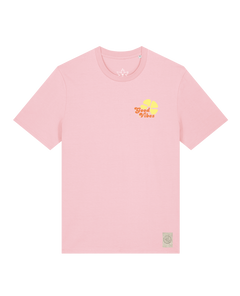 bio-unisex-medium fit-tshirt-travel free (backprint)-sttu169-flamingo-front