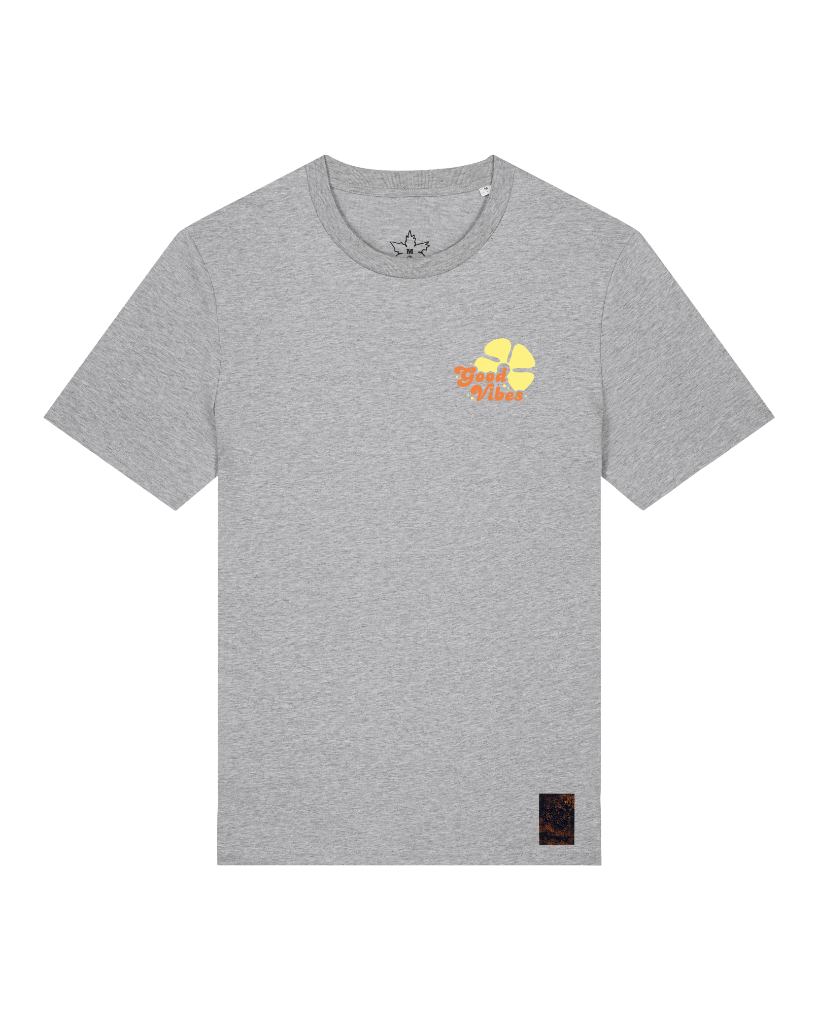 bio-unisex-medium fit-tshirt-travel free (backprint)-sttu169-mausgrau-front