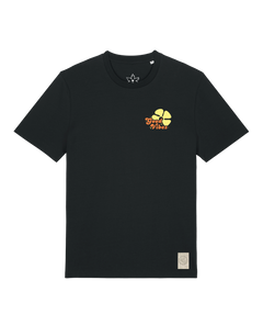 bio-unisex-medium fit-tshirt-travel free (backprint)-sttu169-schwarz-front