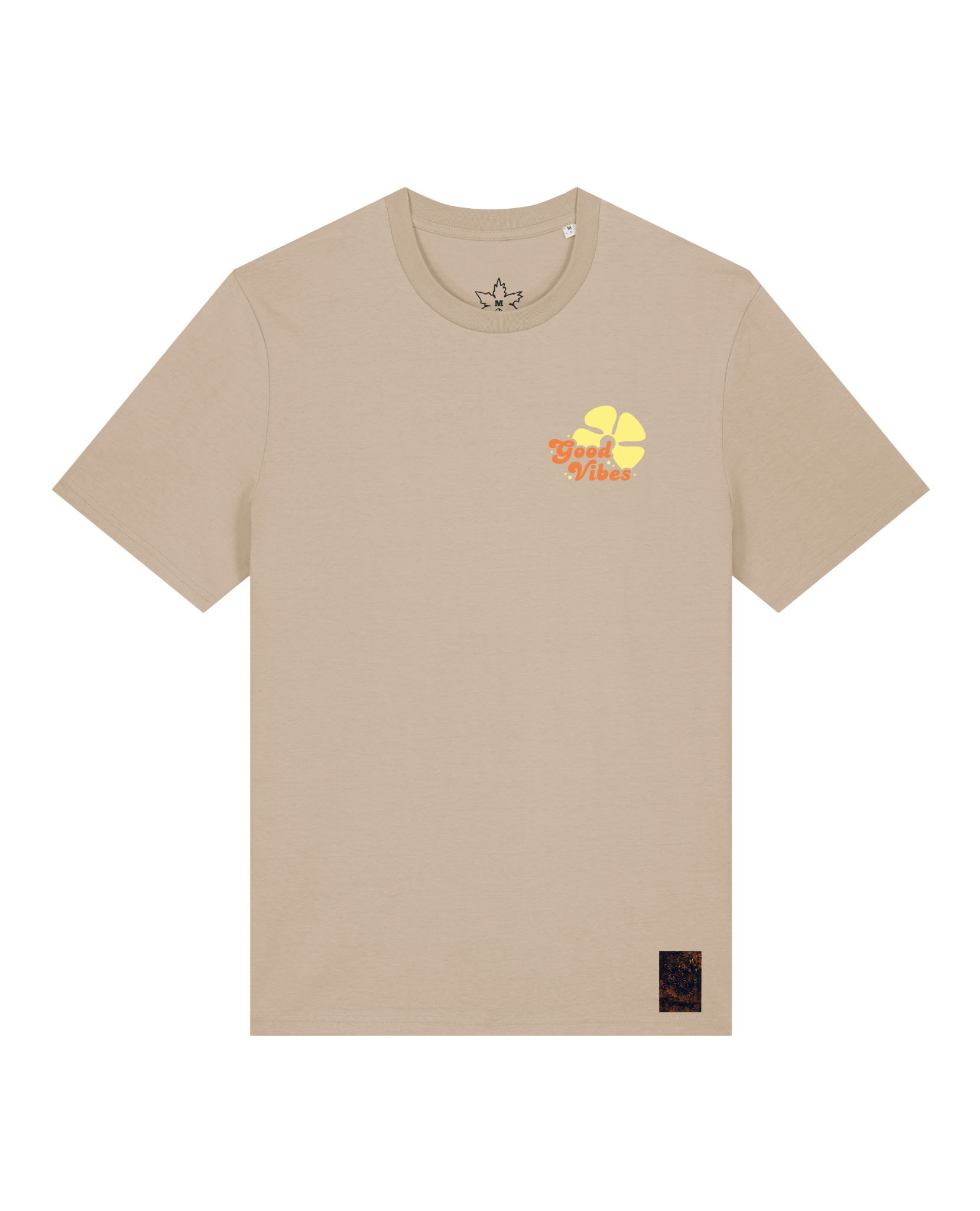 bio-unisex-medium fit-tshirt-travel free (backprint)-sttu169-treibsand-front