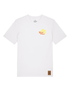 bio-unisex-medium fit-tshirt-travel free (backprint)-sttu169-weiß-front