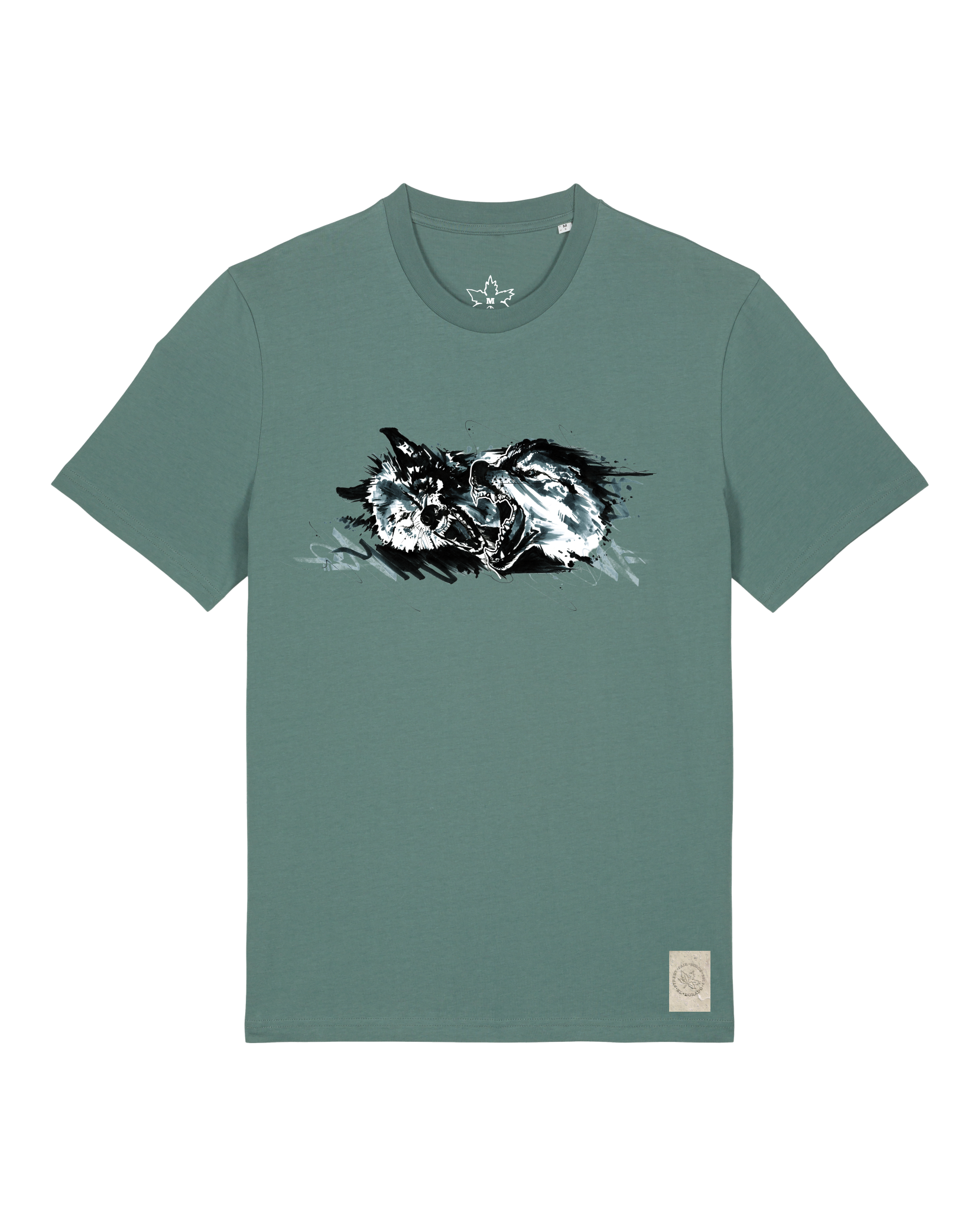 bio-unisex-medium fit-tshirt-turf master-sttu169-blautanne-front