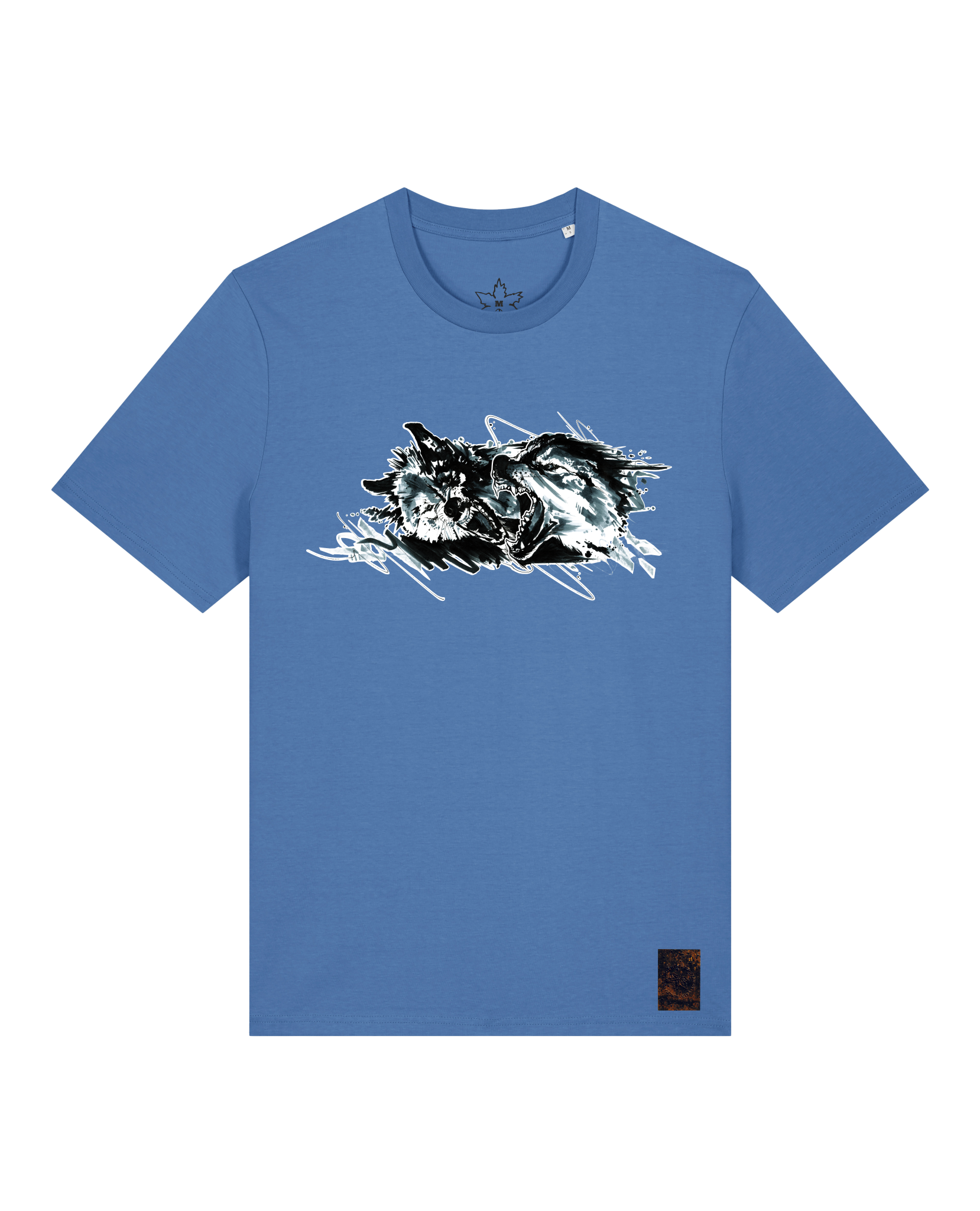 bio-unisex-medium fit-tshirt-turf master-sttu169-hortensie-front