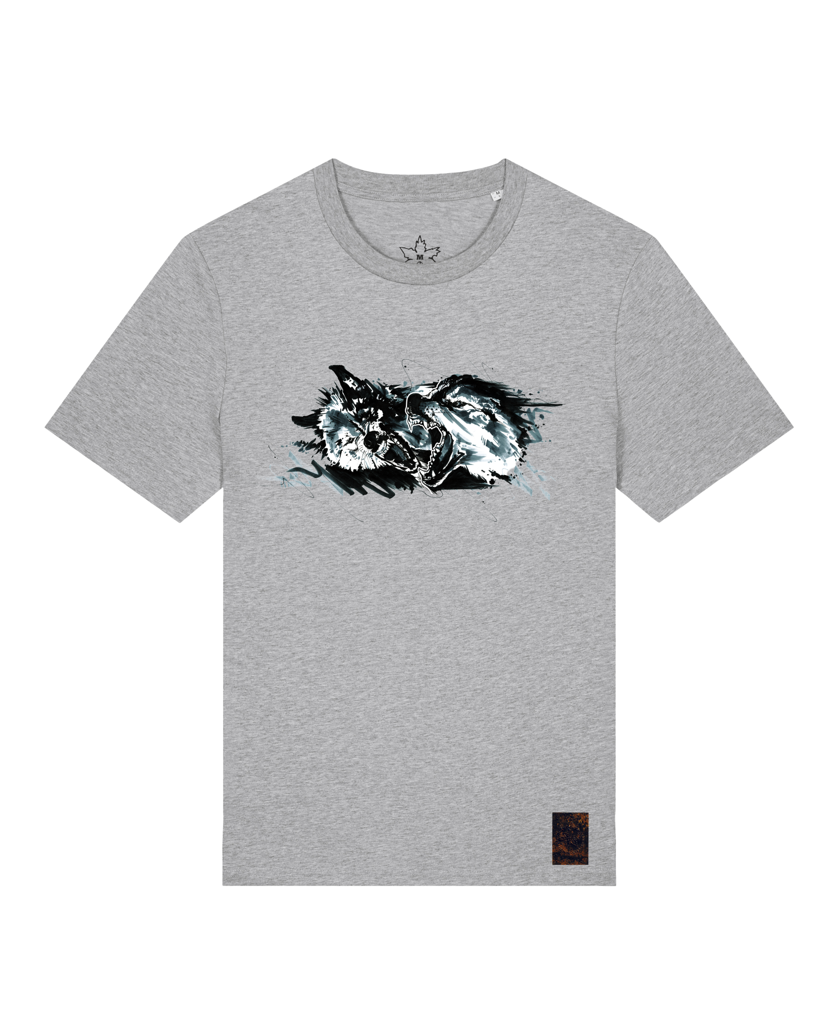 bio-unisex-medium fit-tshirt-turf master-sttu169-mausgrau-front