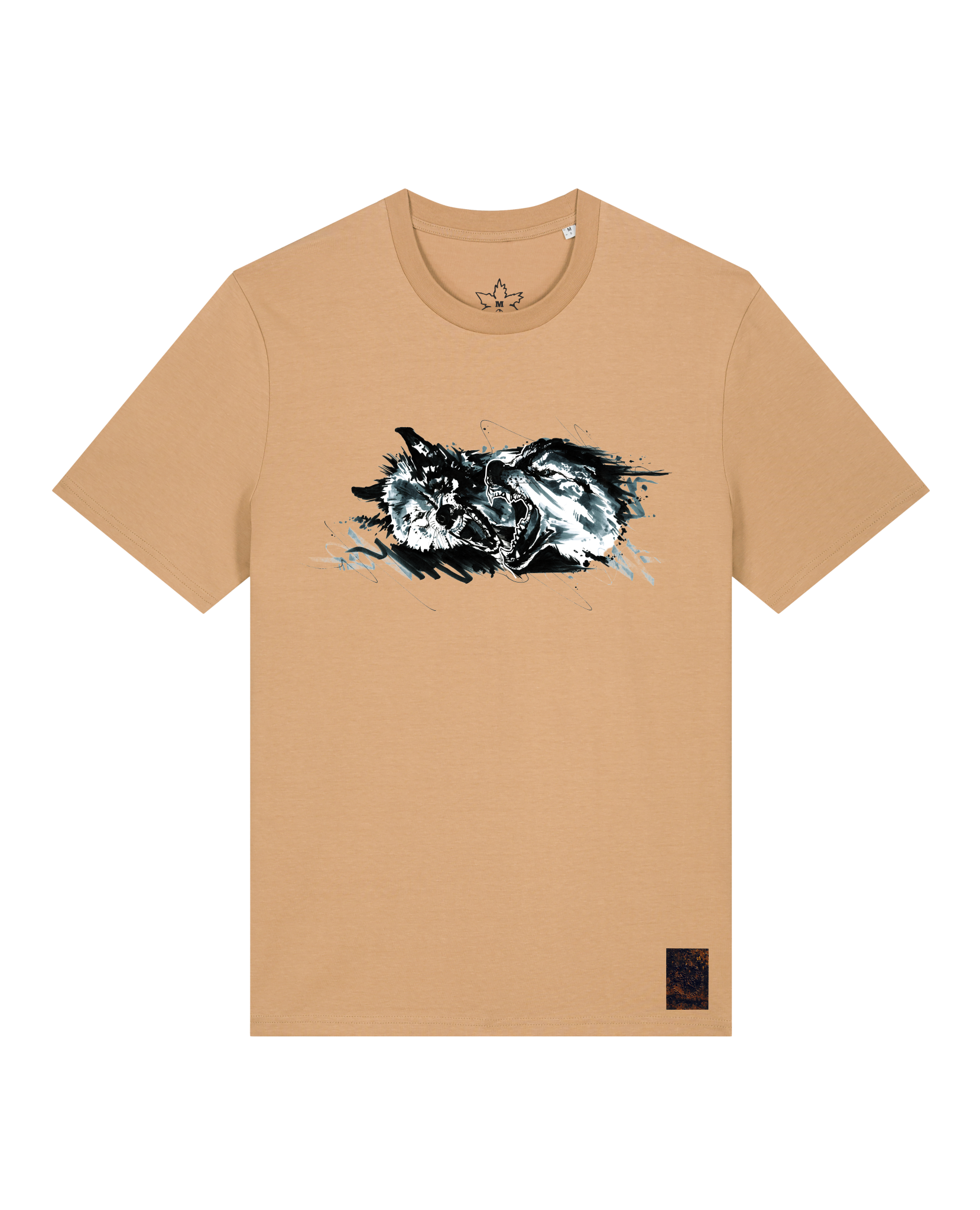 bio-unisex-medium fit-tshirt-turf master-sttu169-meersand-front