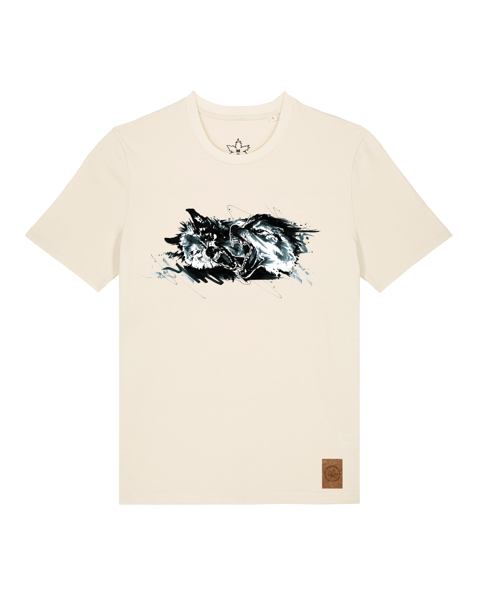 bio-unisex-medium fit-tshirt-turf master-sttu169-natur-front