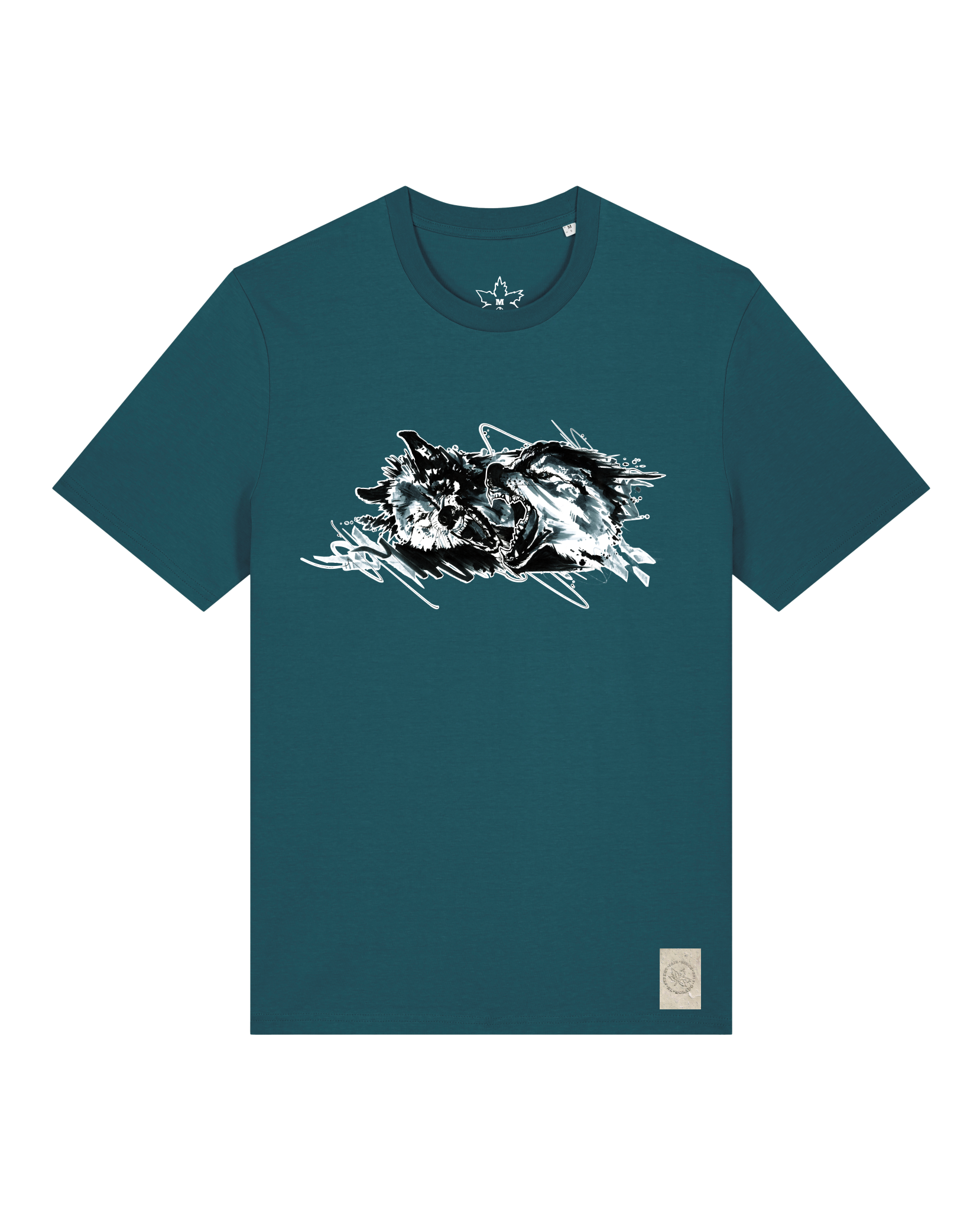 bio-unisex-medium fit-tshirt-turf master-sttu169-nordmanntanne-front