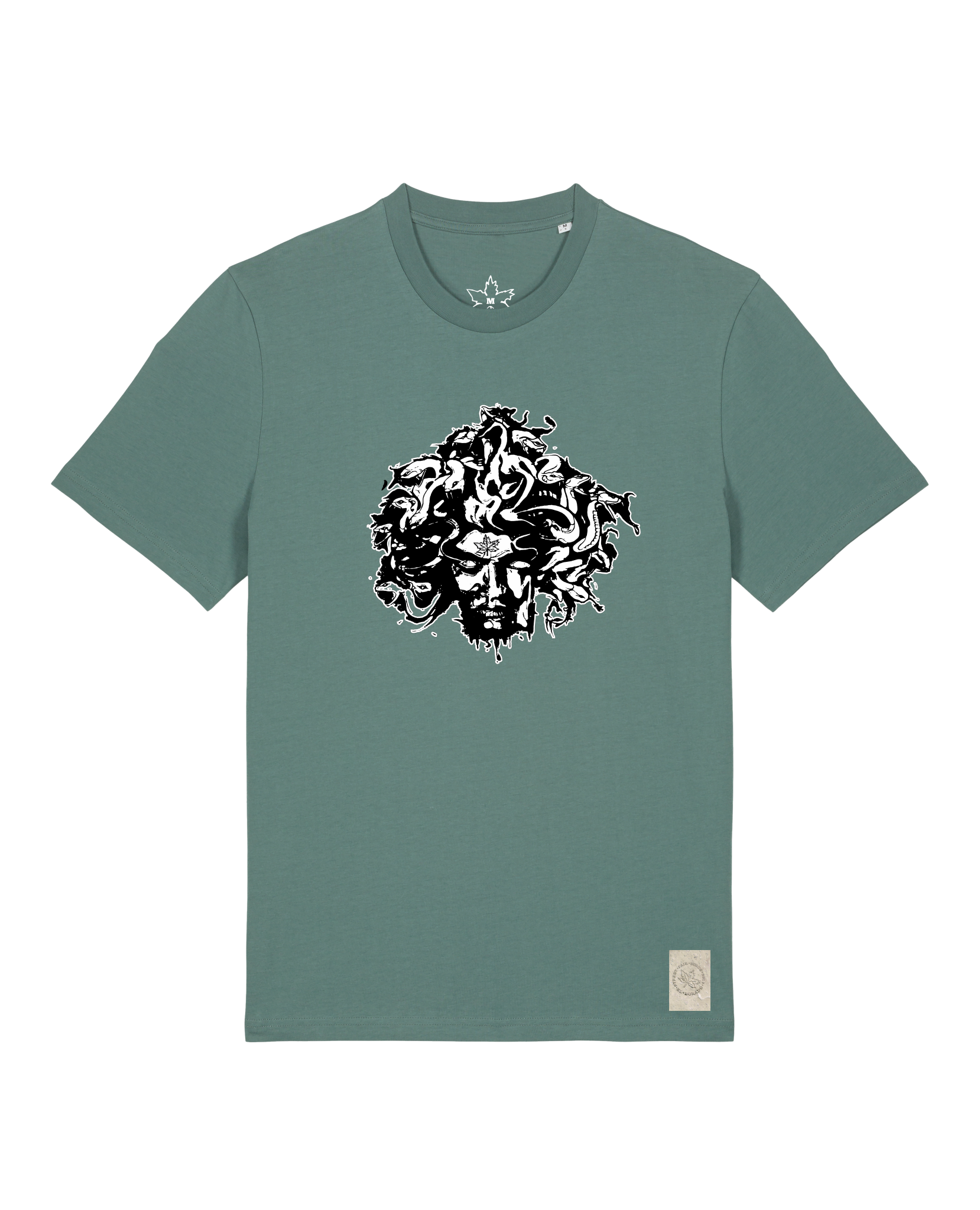 bio-unisex-medium fit-tshirt-under oracle-sttu169-blautanne-front