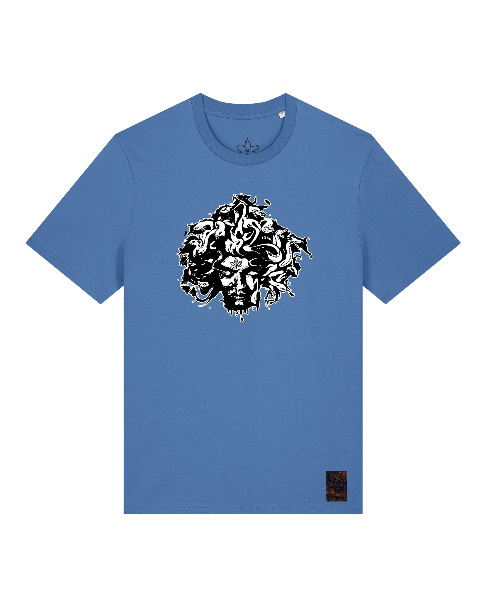 bio-unisex-medium fit-tshirt-under oracle-sttu169-hortensie-front