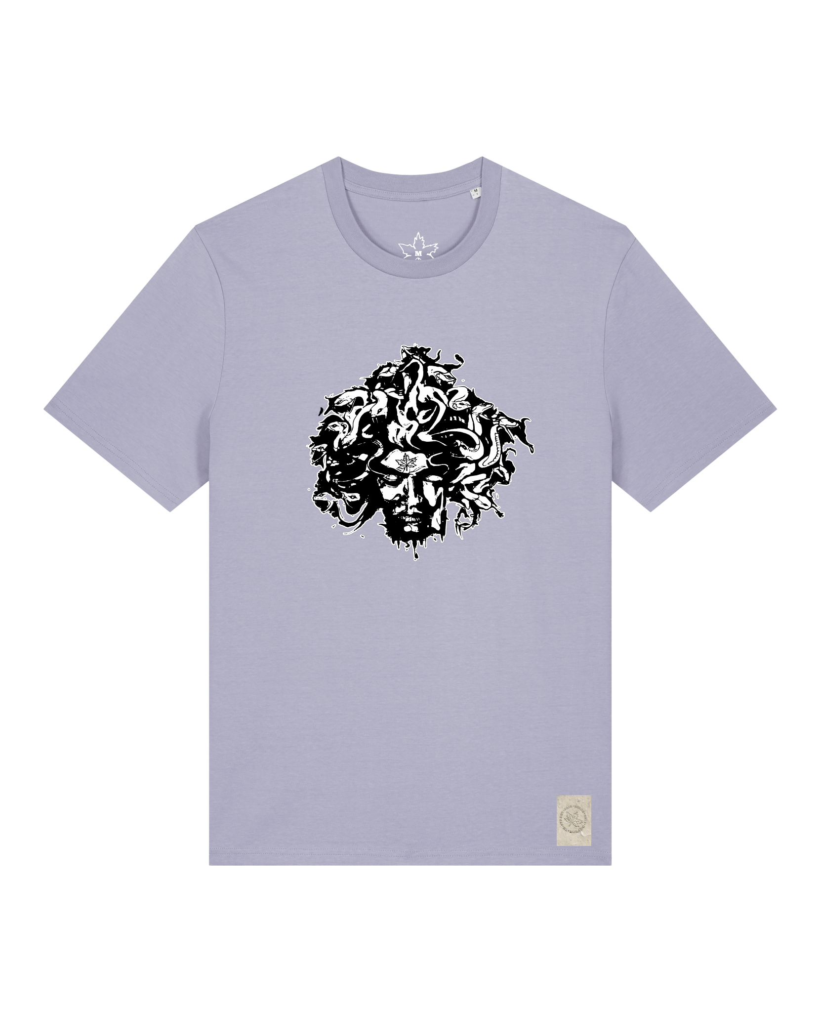 bio-unisex-medium fit-tshirt-under oracle-sttu169-lavender-front