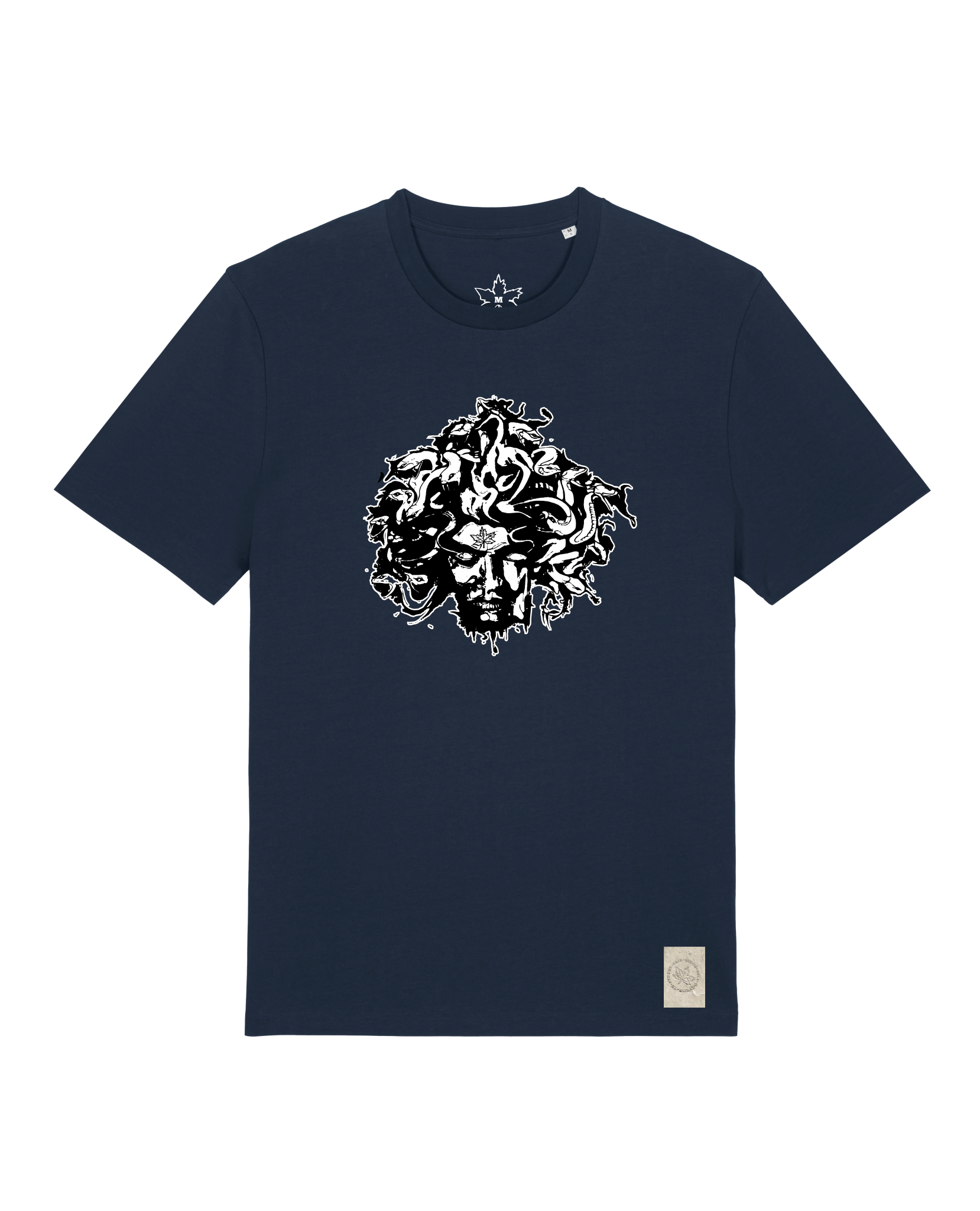 bio-unisex-medium fit-tshirt-under oracle-sttu169-marine-front