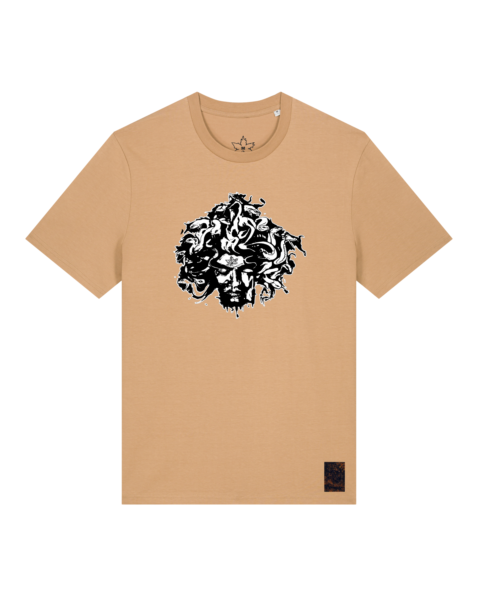 bio-unisex-medium fit-tshirt-under oracle-sttu169-meersand-front