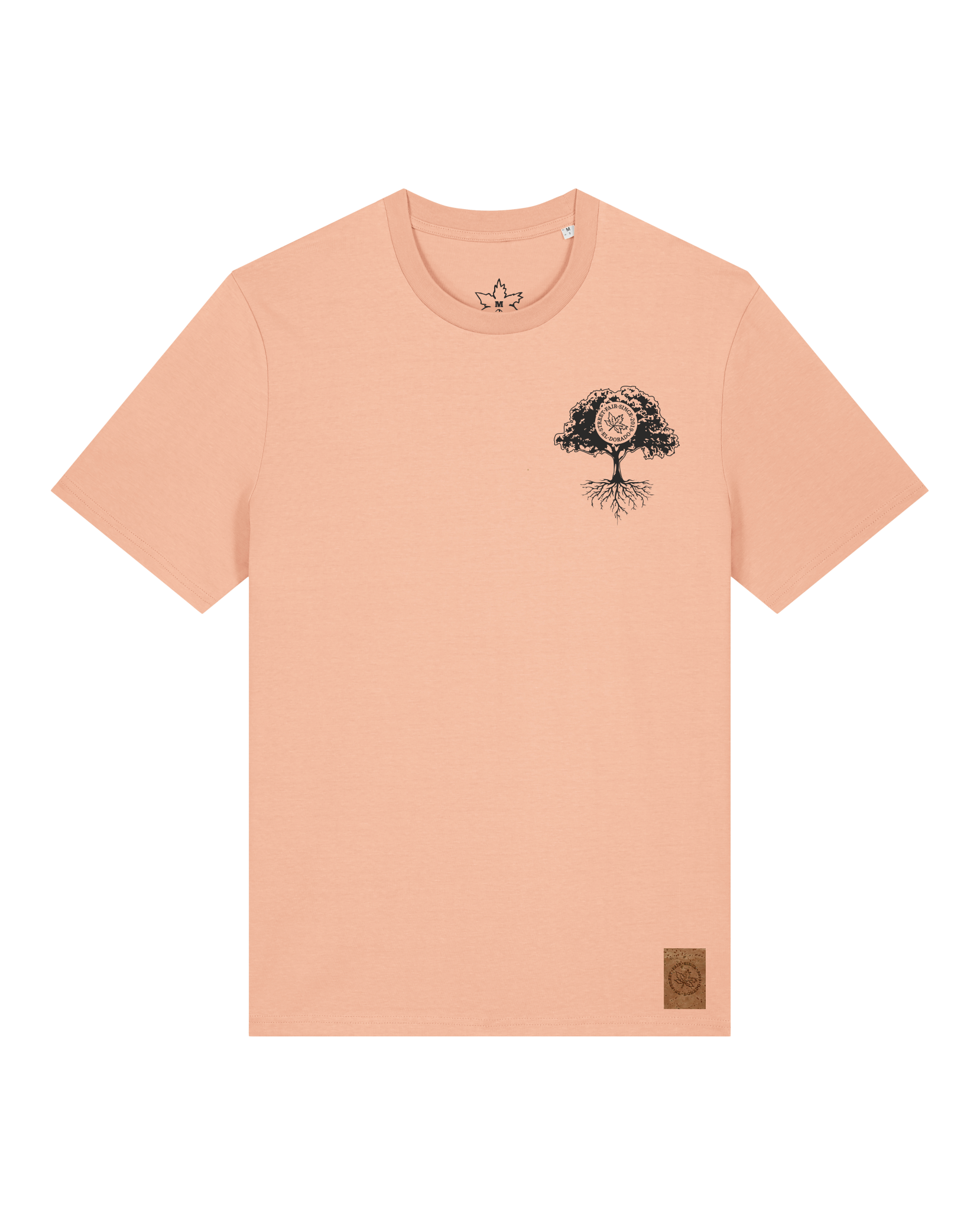 bio-unisex-medium fit-tshirt-verstecken (backprint)-sttu169-agyptische keramik-front