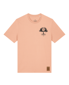 bio-unisex-medium fit-tshirt-verstecken (backprint)-sttu169-agyptische keramik-front