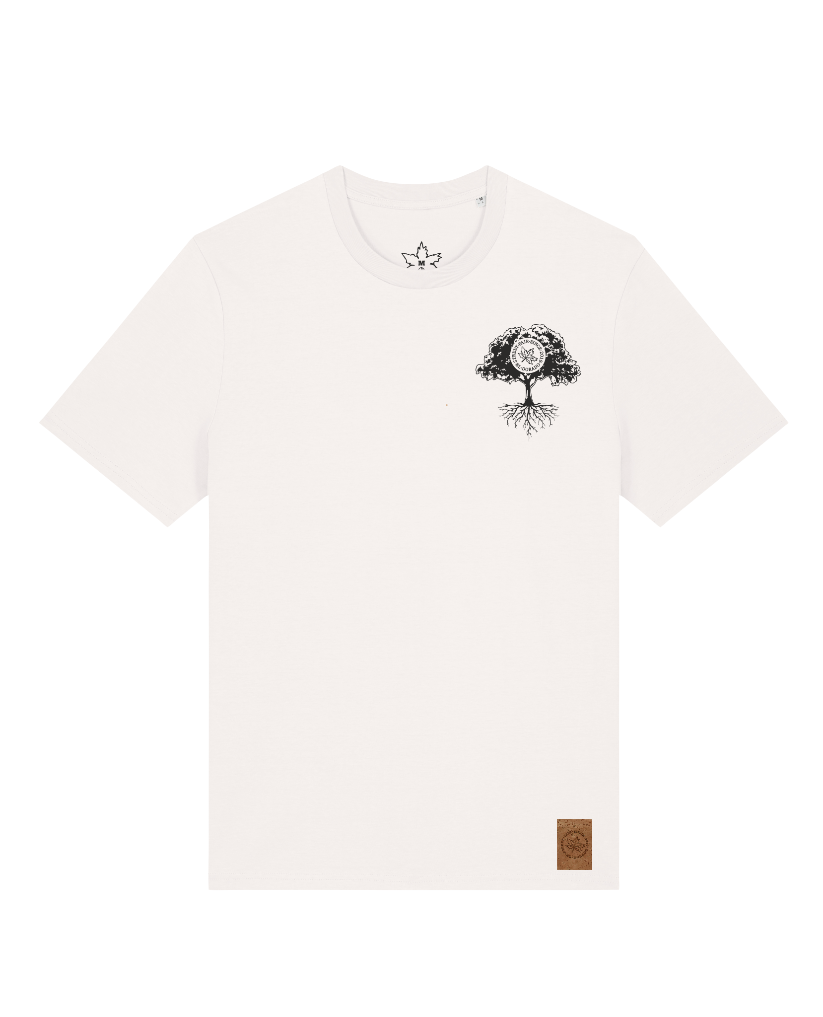 bio-unisex-medium fit-tshirt-verstecken (backprint)-sttu169-bio ei-front