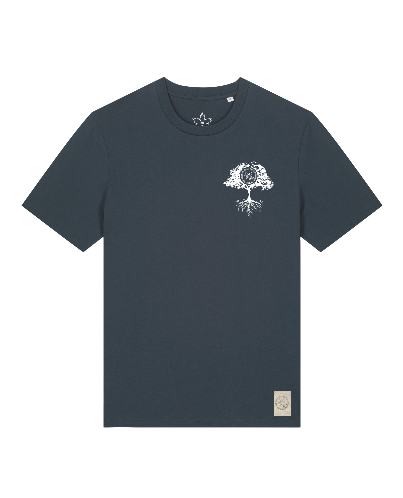 bio-unisex-medium fit-tshirt-verstecken (backprint)-sttu169-blaubeernacht-front