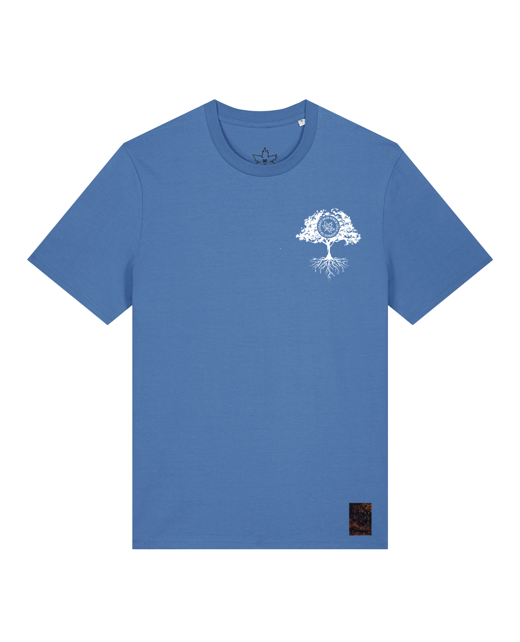 bio-unisex-medium fit-tshirt-verstecken (backprint)-sttu169-hortensie-front