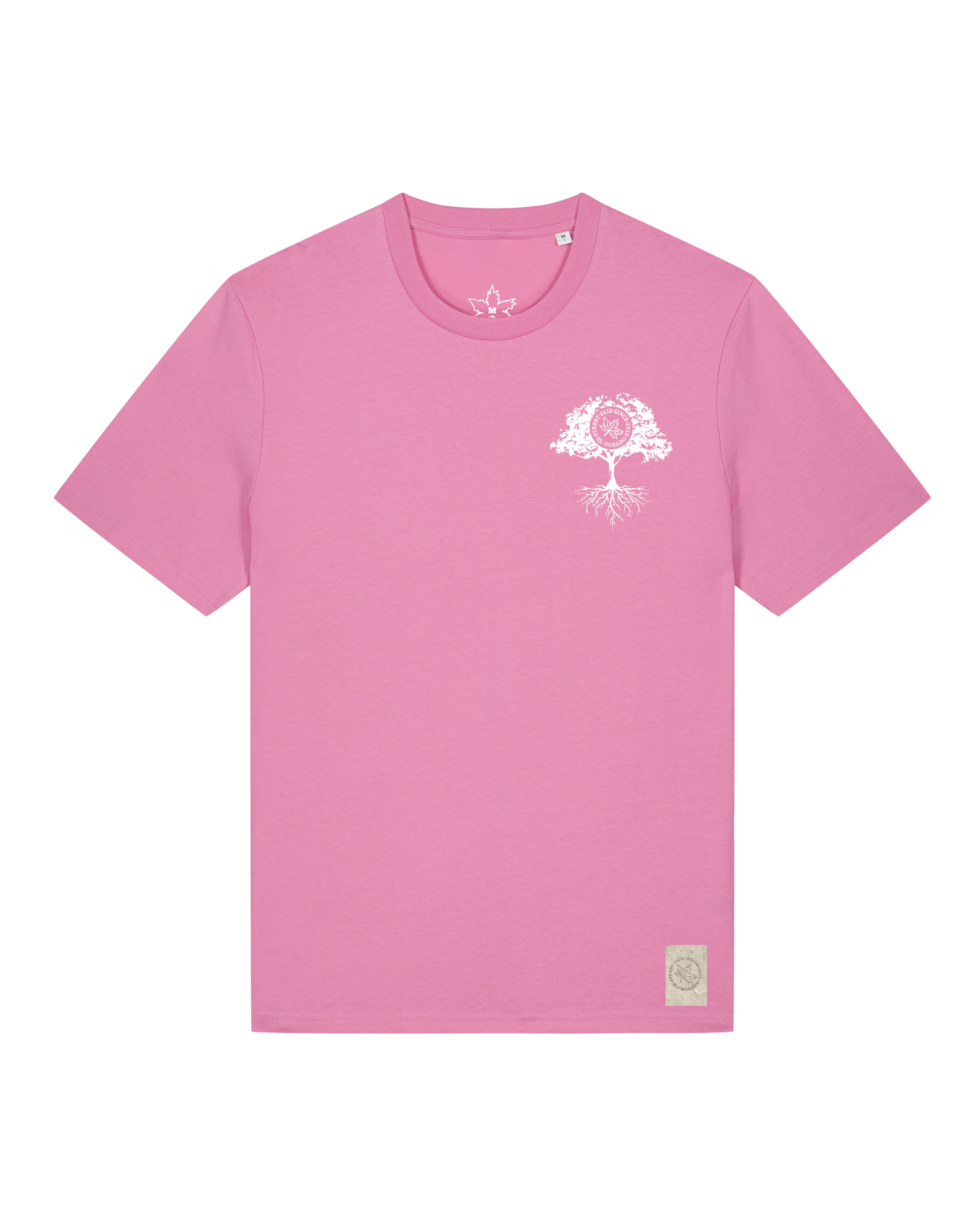 bio-unisex-medium fit-tshirt-verstecken (backprint)-sttu169-kaugummi-front