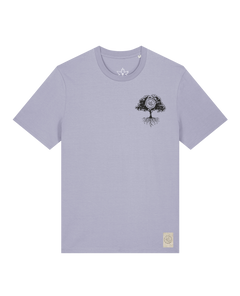 bio-unisex-medium fit-tshirt-verstecken (backprint)-sttu169-lavender-front