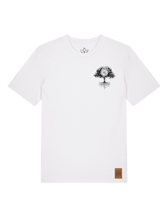 bio-unisex-medium fit-tshirt-verstecken (backprint)-sttu169-weiß-front