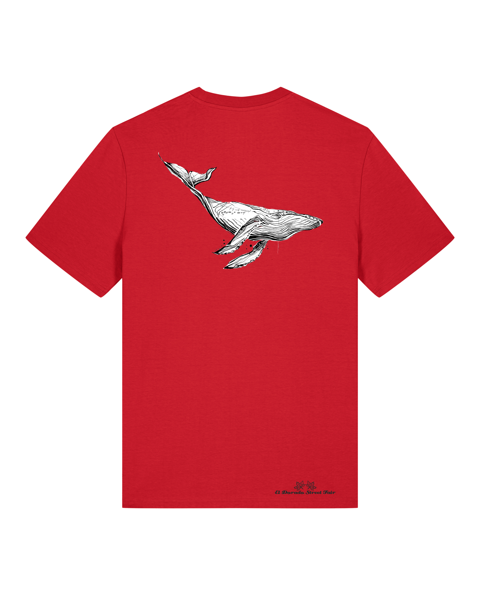 Bio Unisex Medium Fit T-Shirt Wal (Backprint)