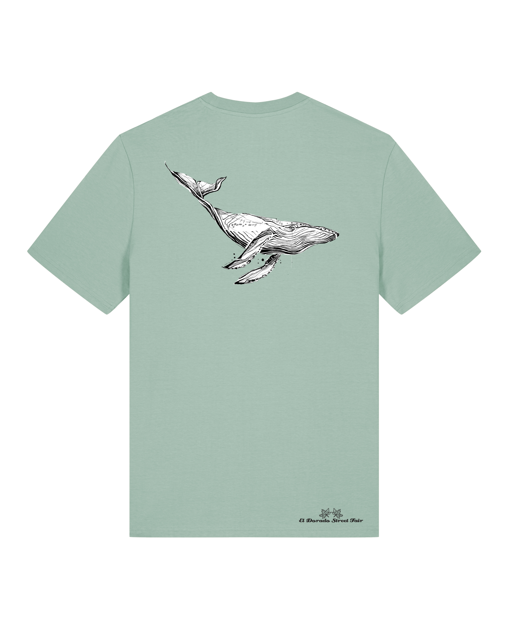 Bio Unisex Medium Fit T-Shirt Wal (Backprint)