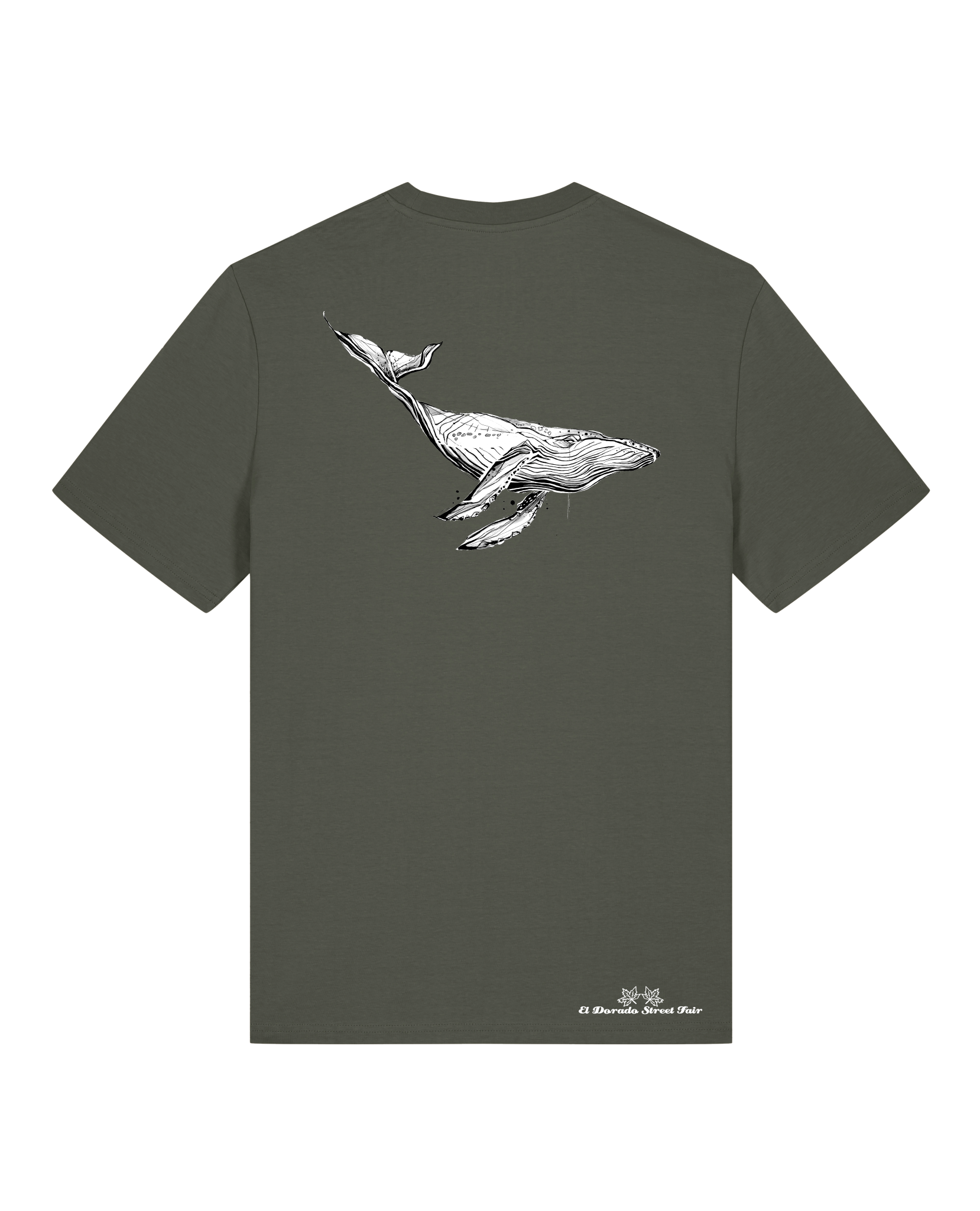 Bio Unisex Medium Fit T-Shirt Wal (Backprint)