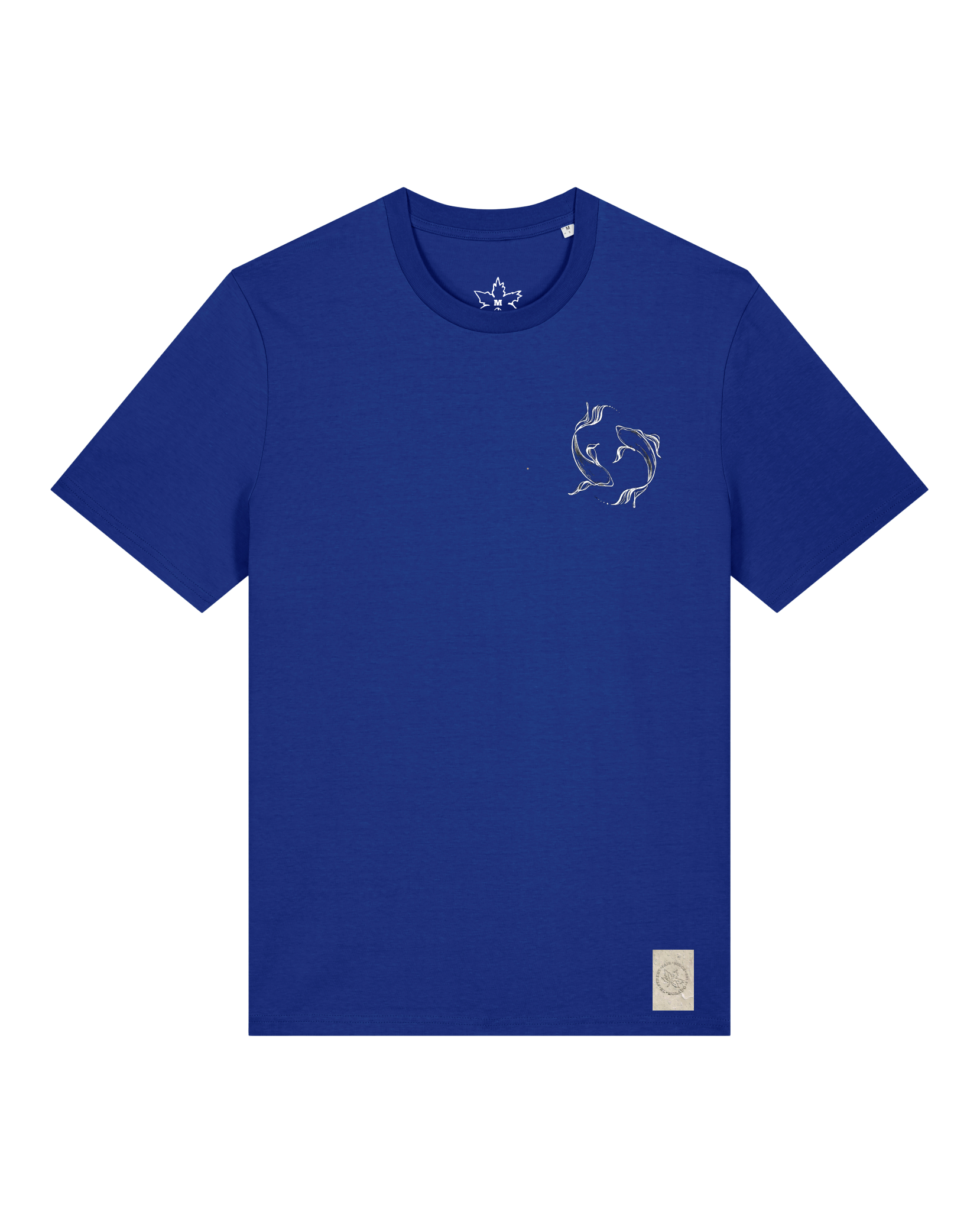 bio-unisex-medium fit-tshirt-wal (backprint)-sttu169-kornblume-front