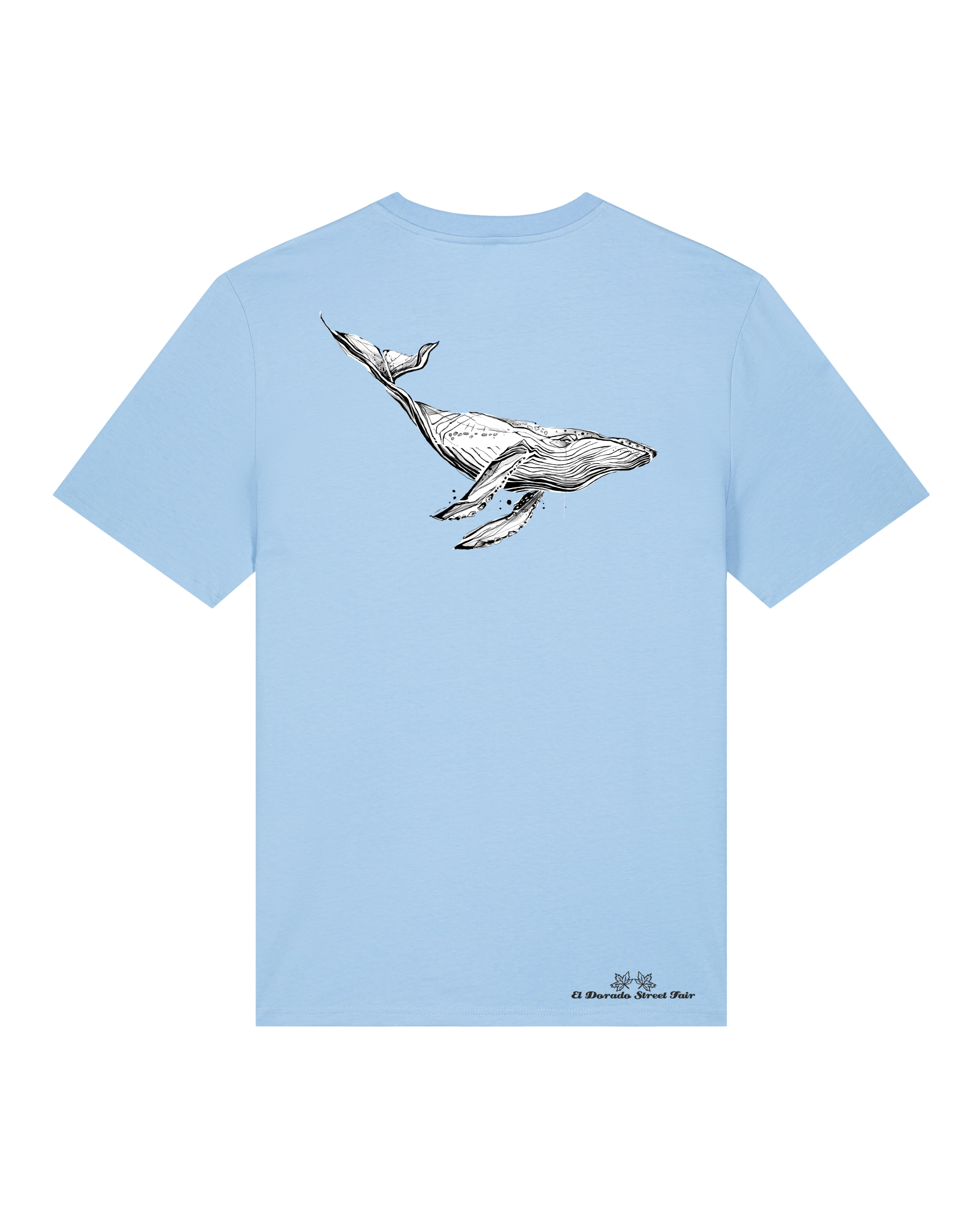 Bio Unisex Medium Fit T-Shirt Wal (Backprint)