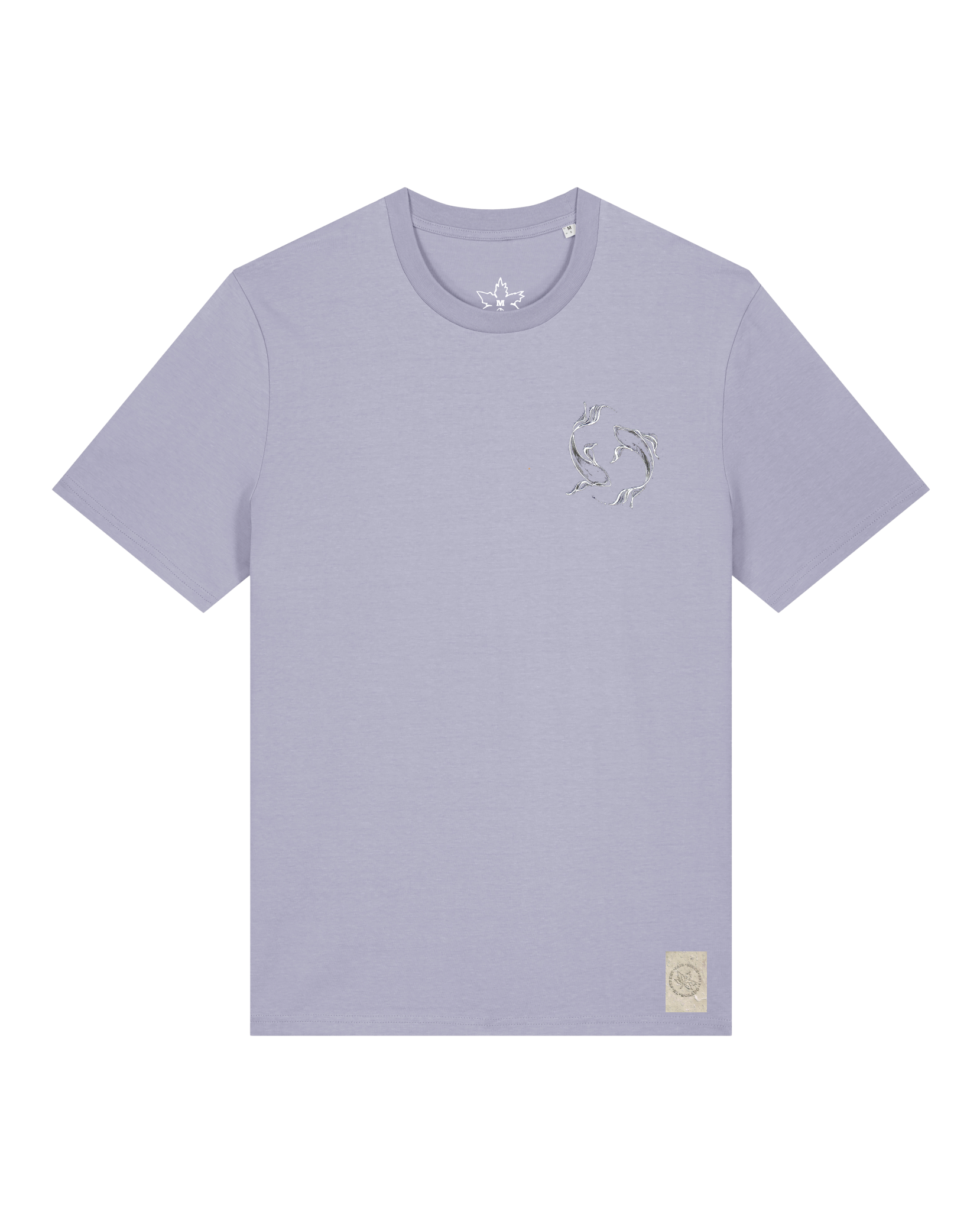bio-unisex-medium fit-tshirt-wal (backprint)-sttu169-lavender-front
