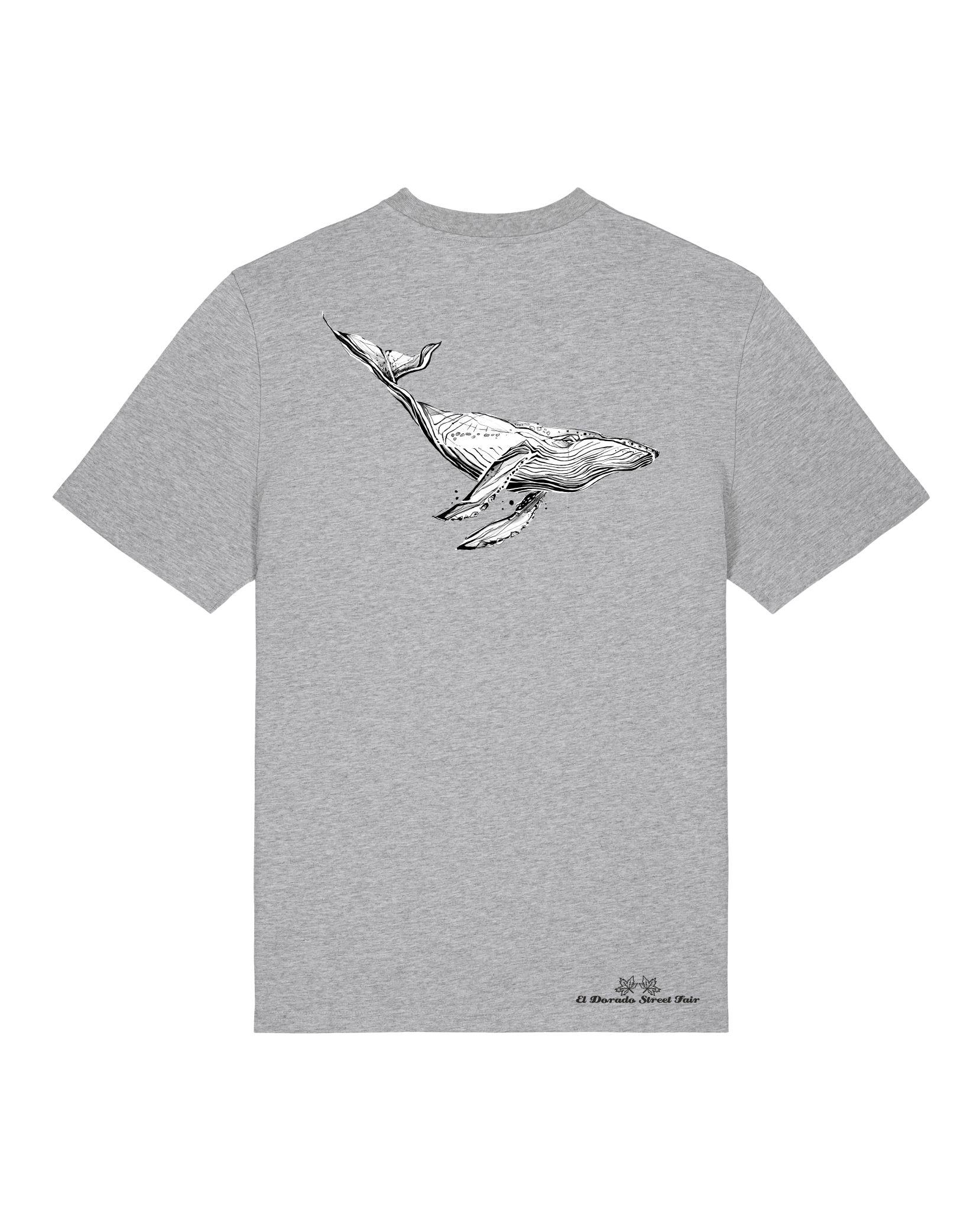 Bio Unisex Medium Fit T-Shirt Wal (Backprint)