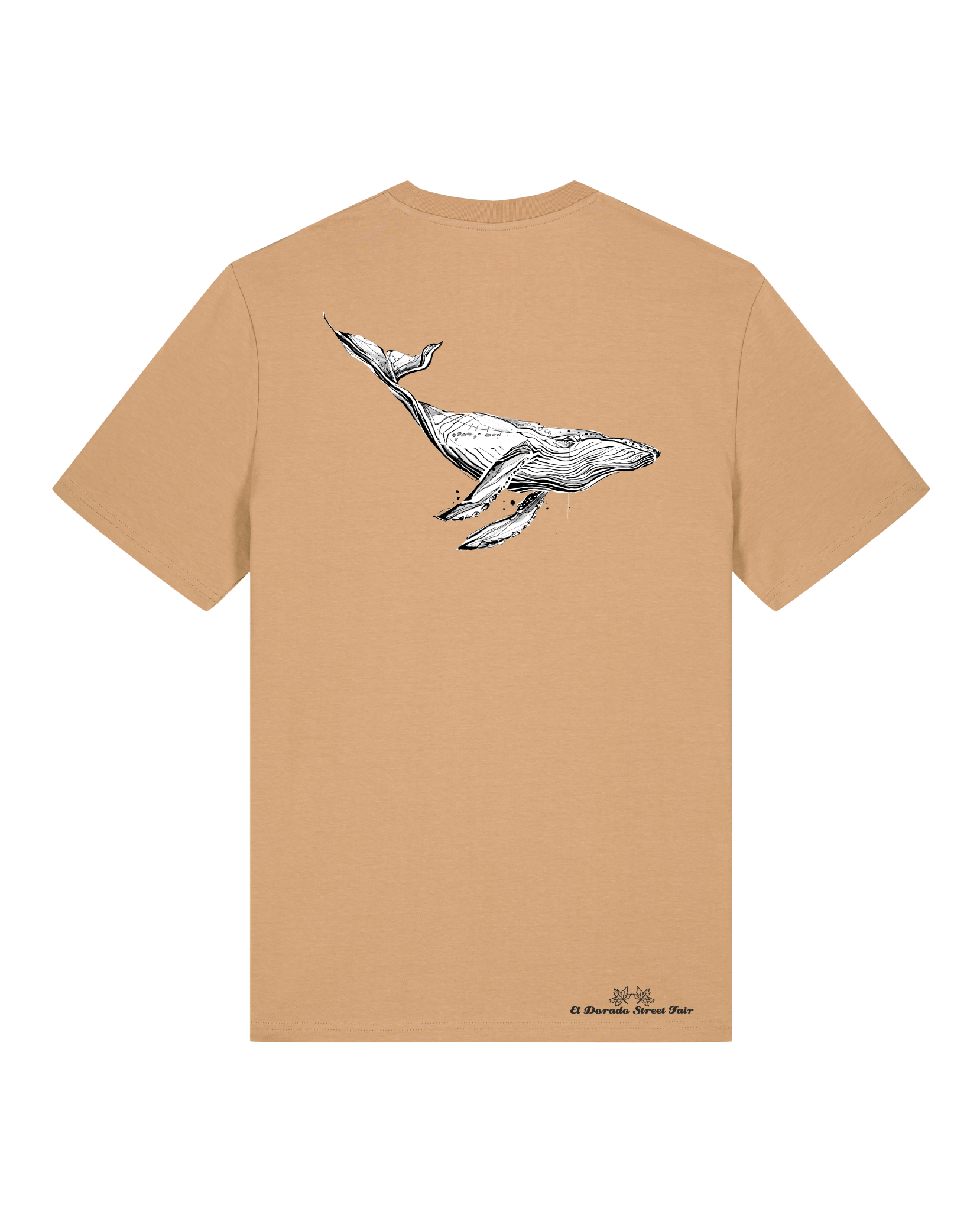 Bio Unisex Medium Fit T-Shirt Wal (Backprint)