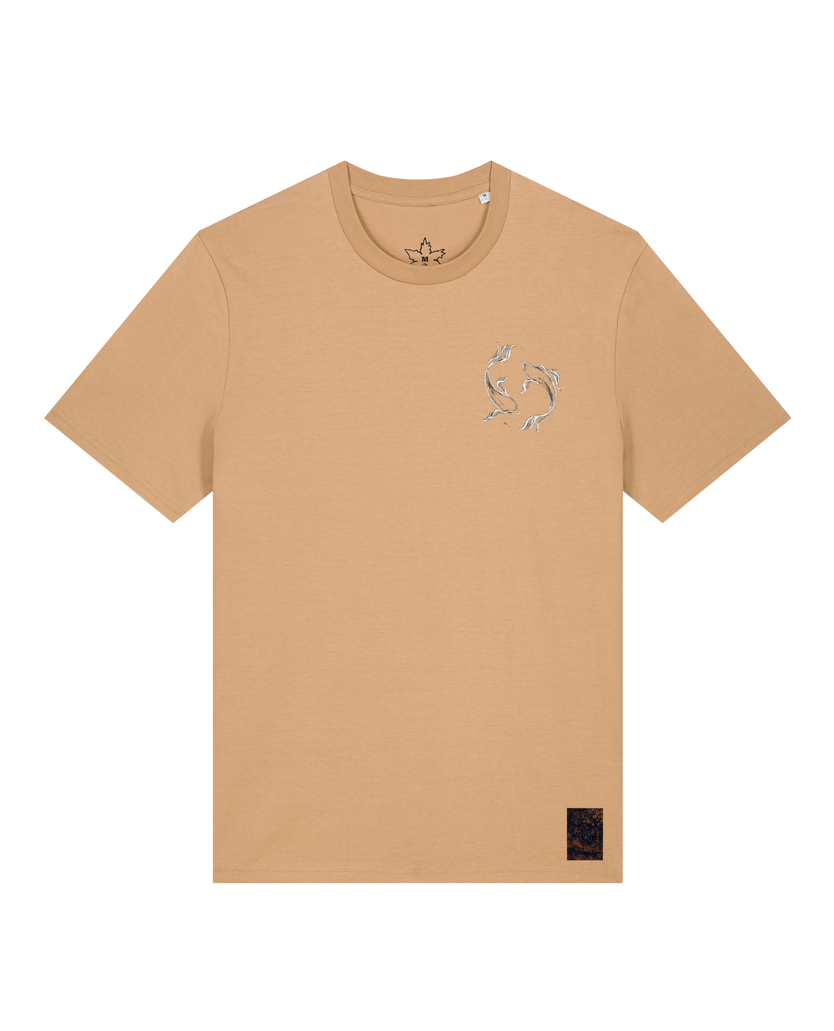 bio-unisex-medium fit-tshirt-wal (backprint)-sttu169-meersand-front