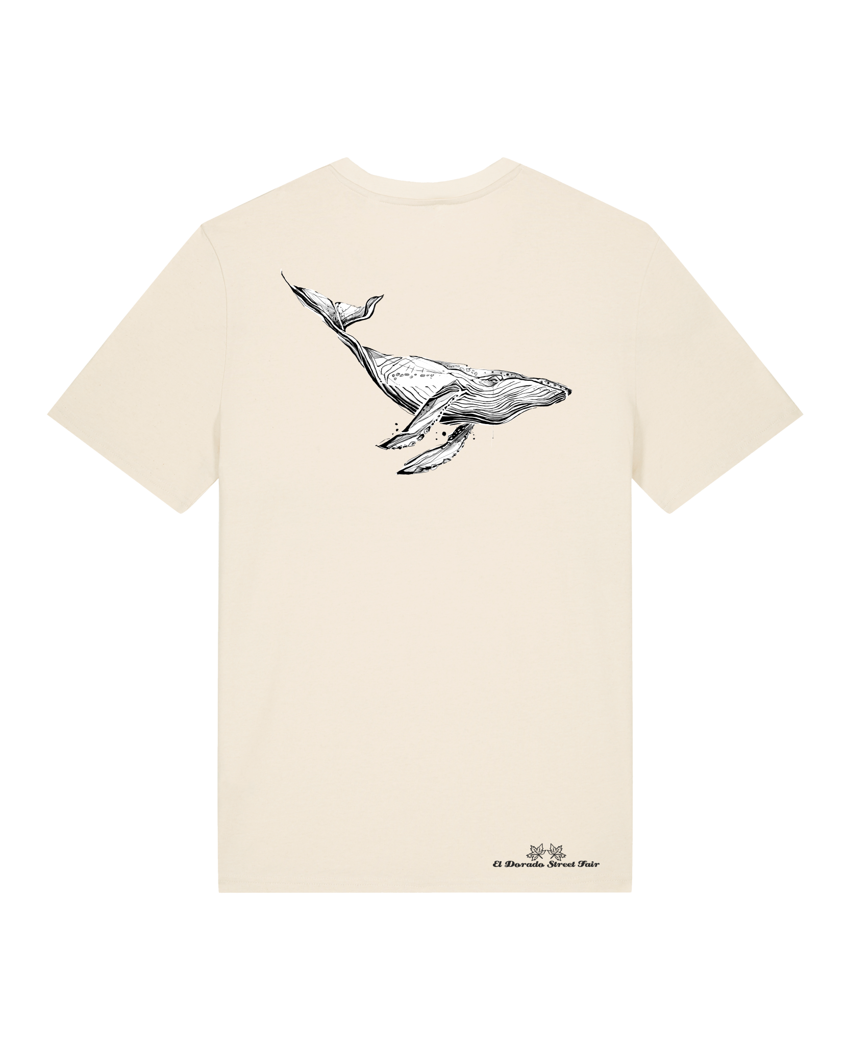 Bio Unisex Medium Fit T-Shirt Wal (Backprint)