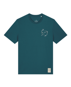bio-unisex-medium fit-tshirt-wal (backprint)-sttu169-nordmanntanne-front