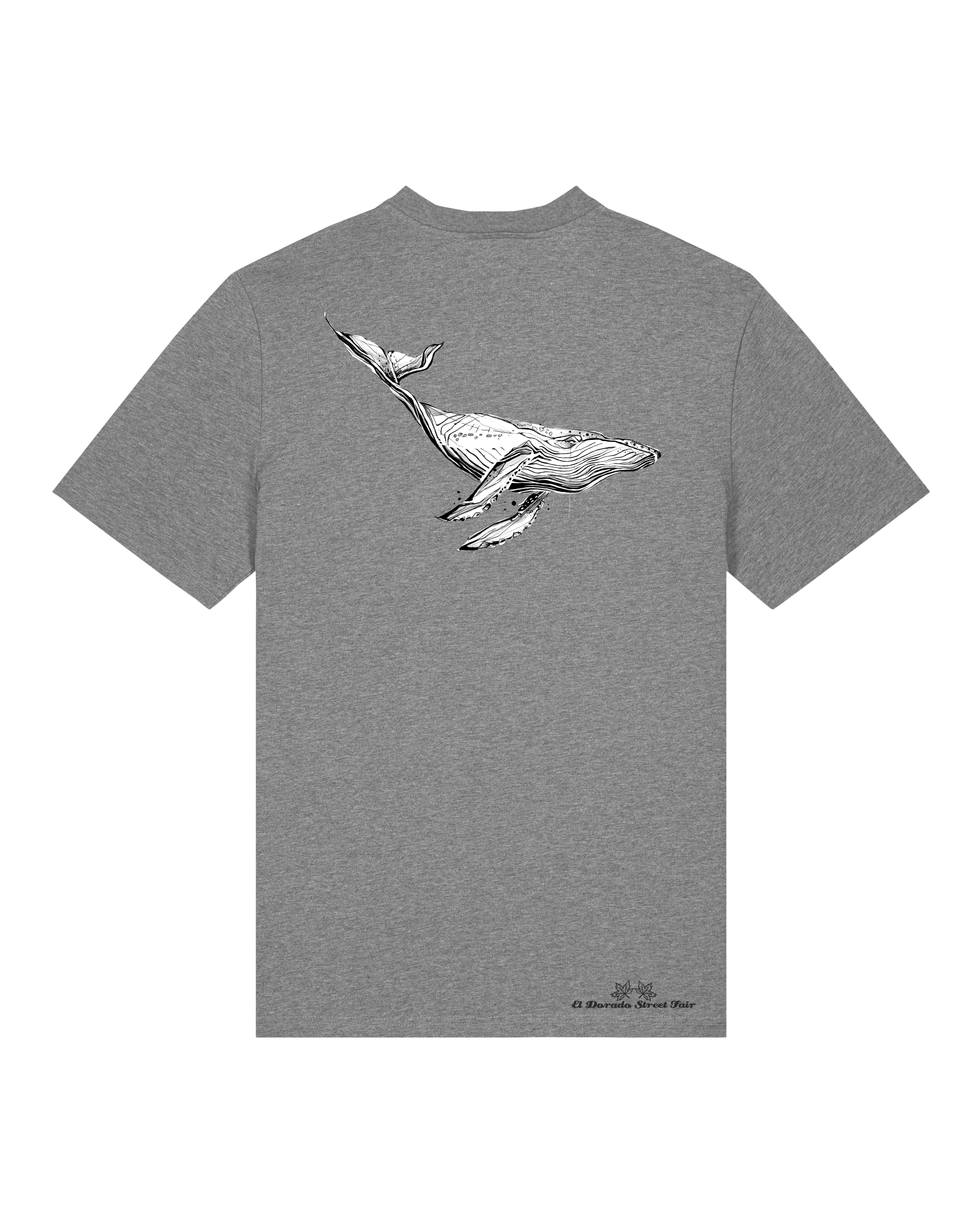 Bio Unisex Medium Fit T-Shirt Wal (Backprint)